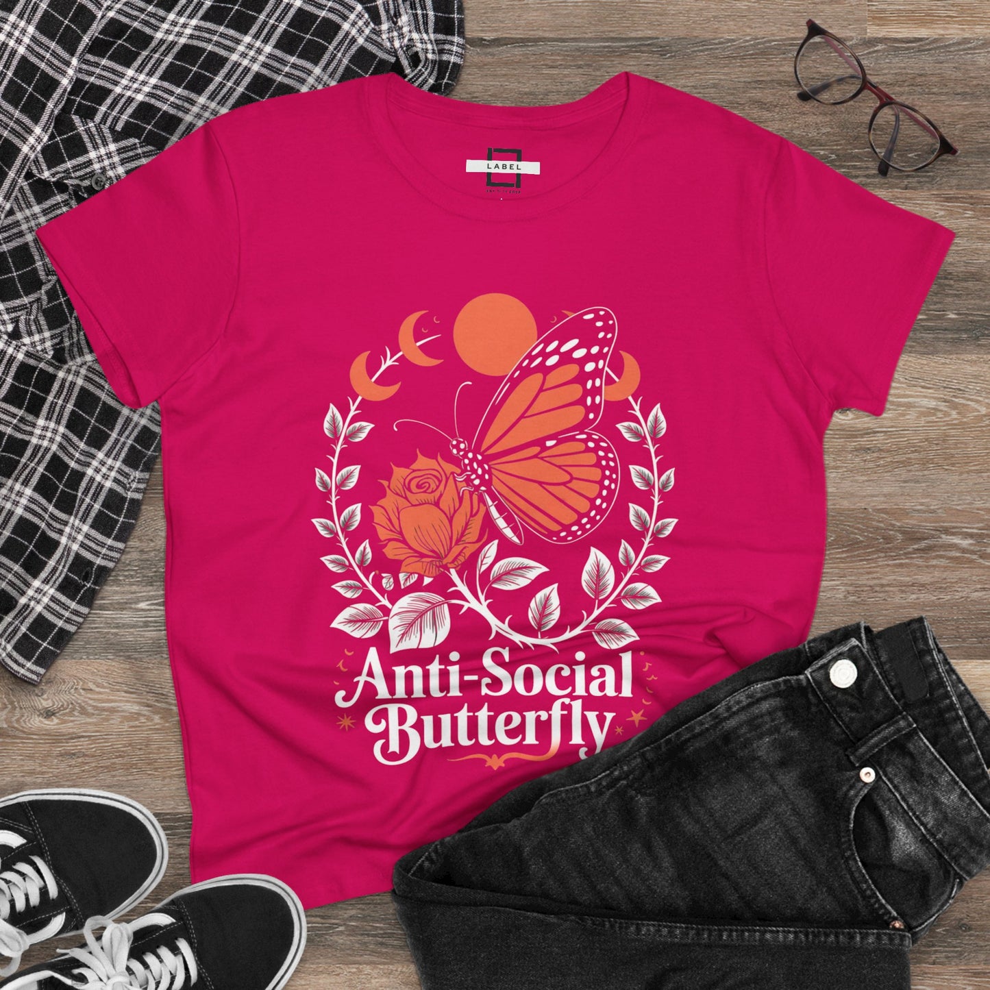 Anti-Social Butterfly — Women's Tee