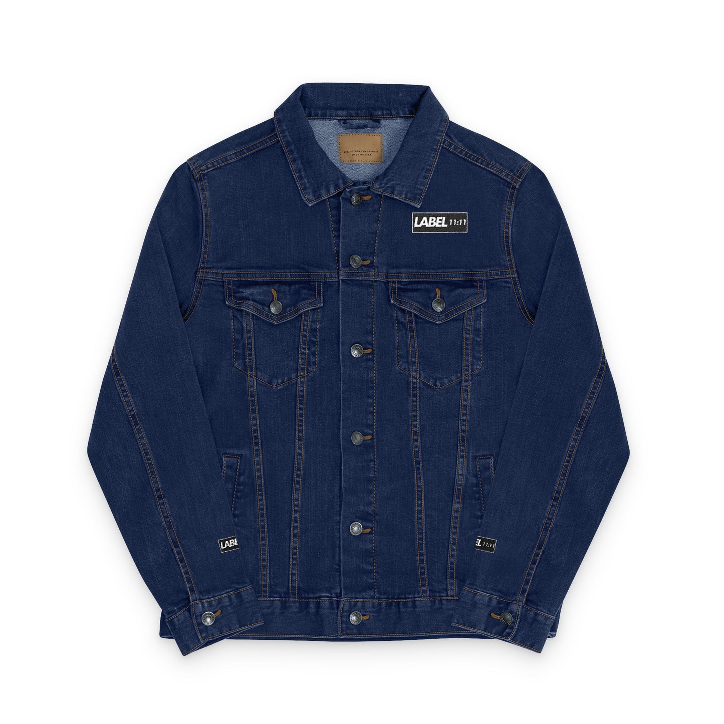 Embroidered — Unisex Denim Jacket