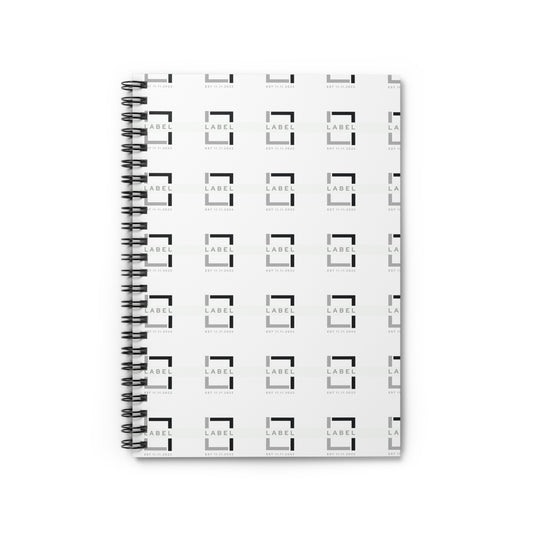LABEL Spiral Notebook — LABEL