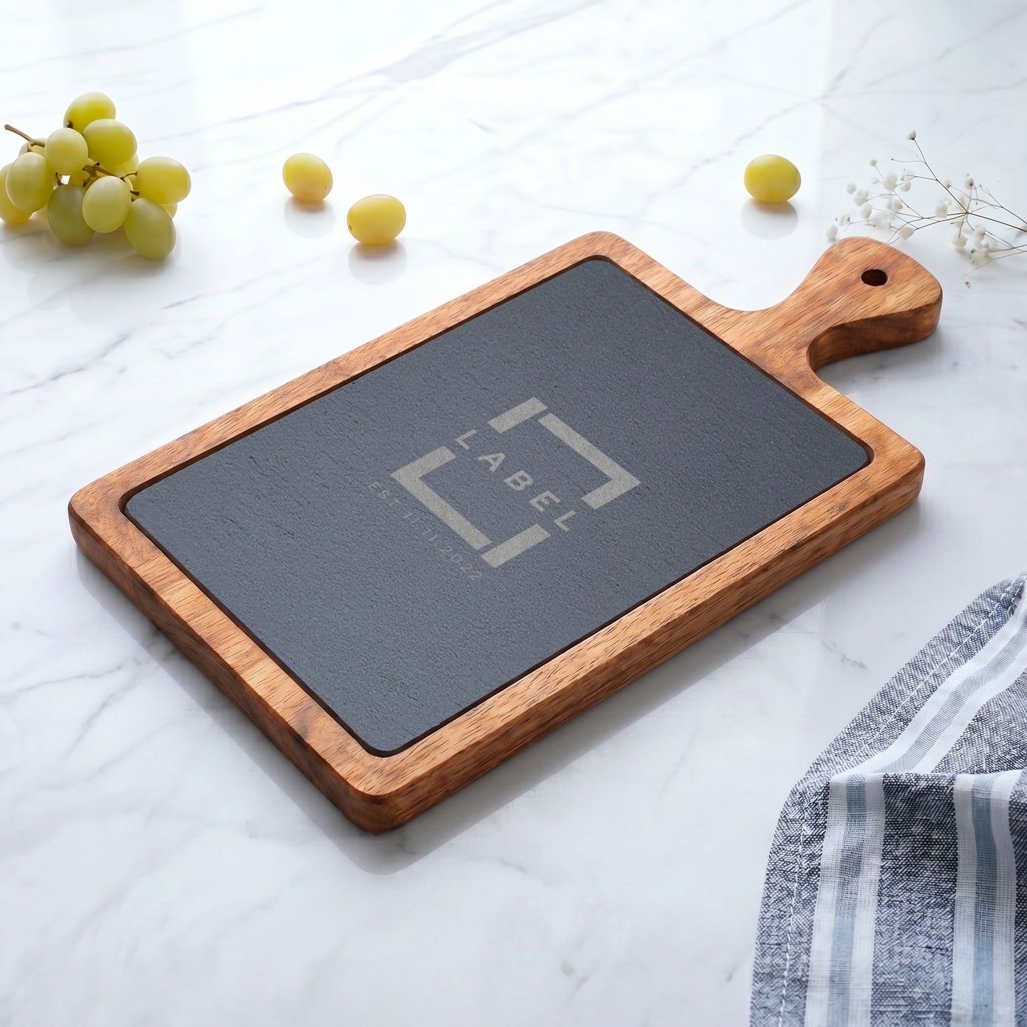 The Bracket — Charcuterie Board (Engraved)
