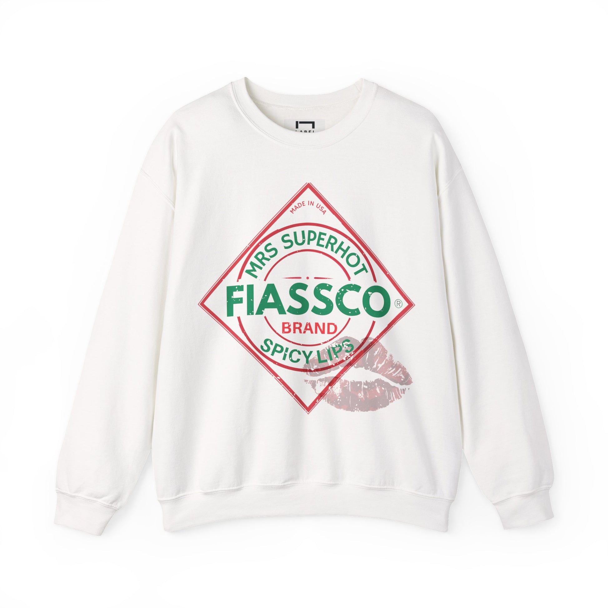 Spicy Lips Crewneck Sweatshirt — LABEL