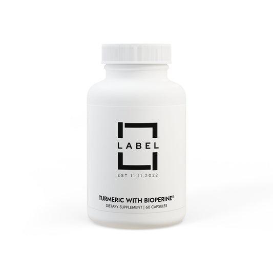 LABEL — Turmeric with BioPerine