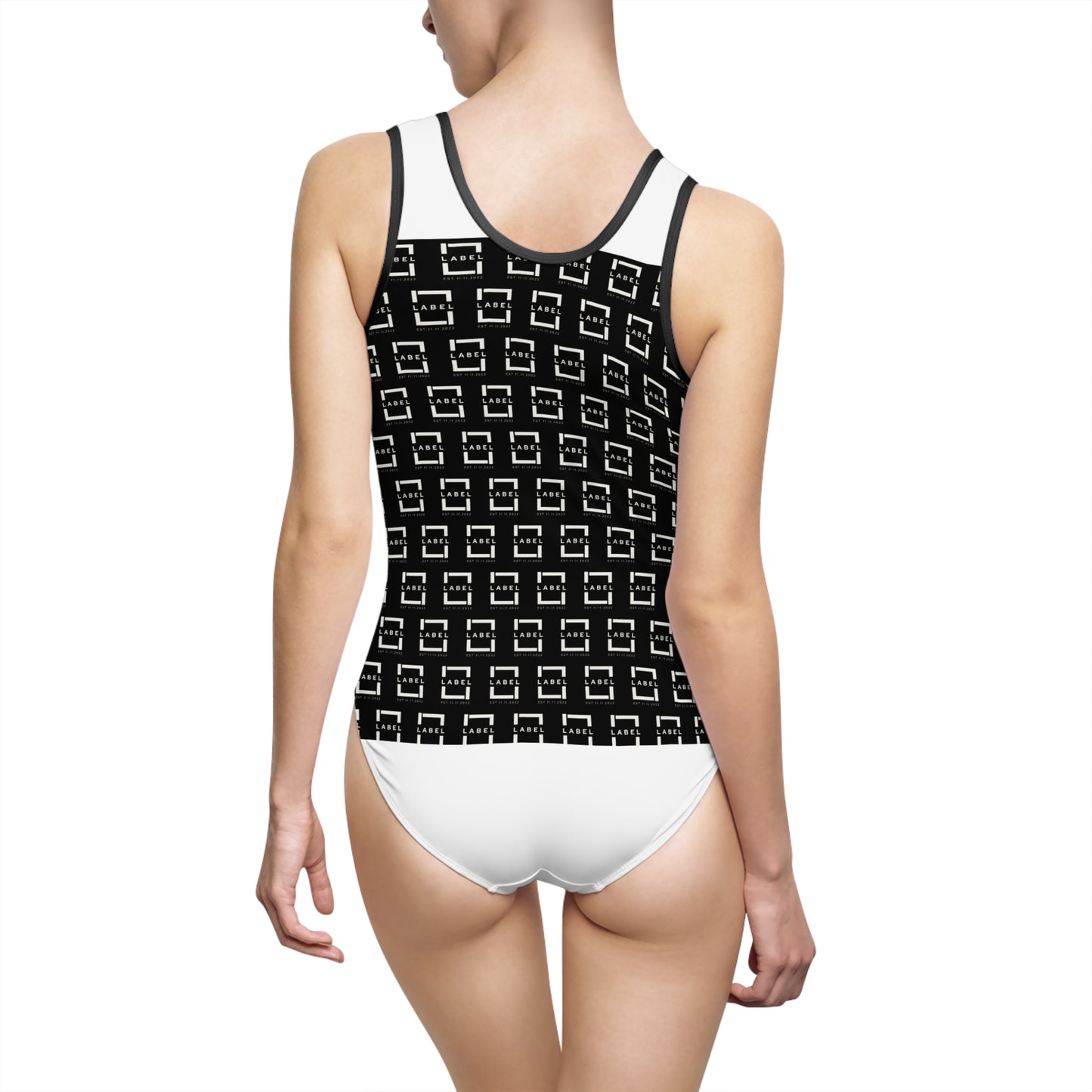 LABEL — One-Piece Swimsuit