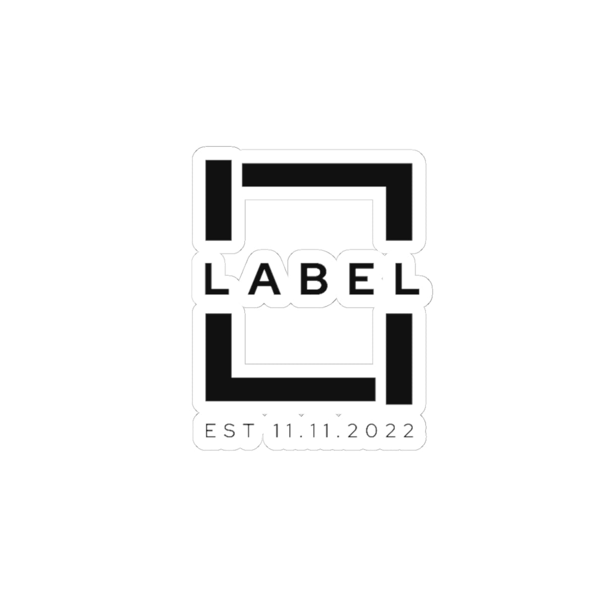 LABEL — Kiss-Cut Sticker