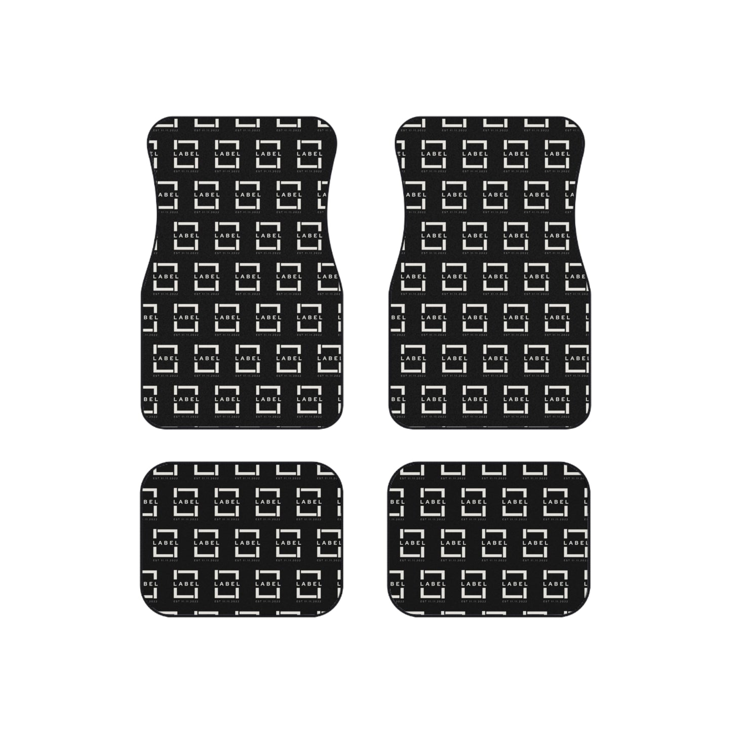 LABEL — Car Mats (Set of 4)