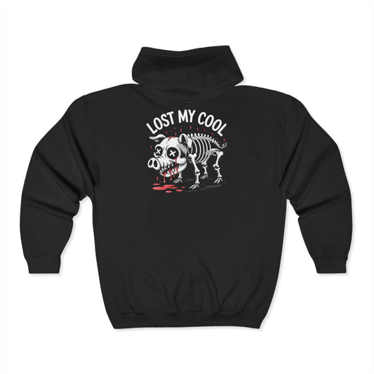Lost My Cool Zip Hoodie — LABEL