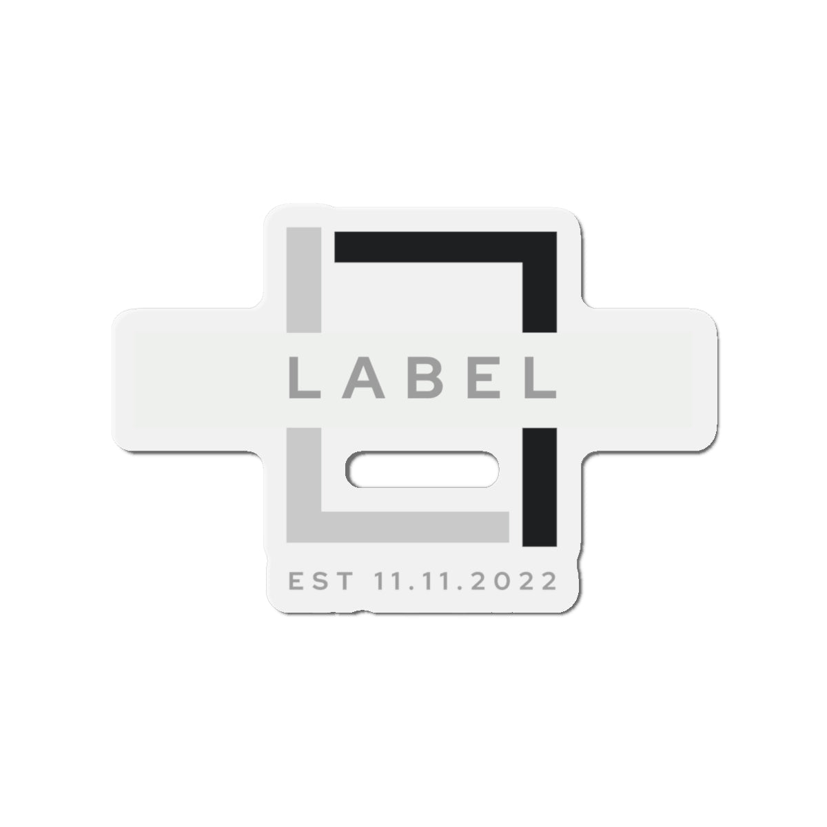 LABEL Die-Cut Magnets — LABEL