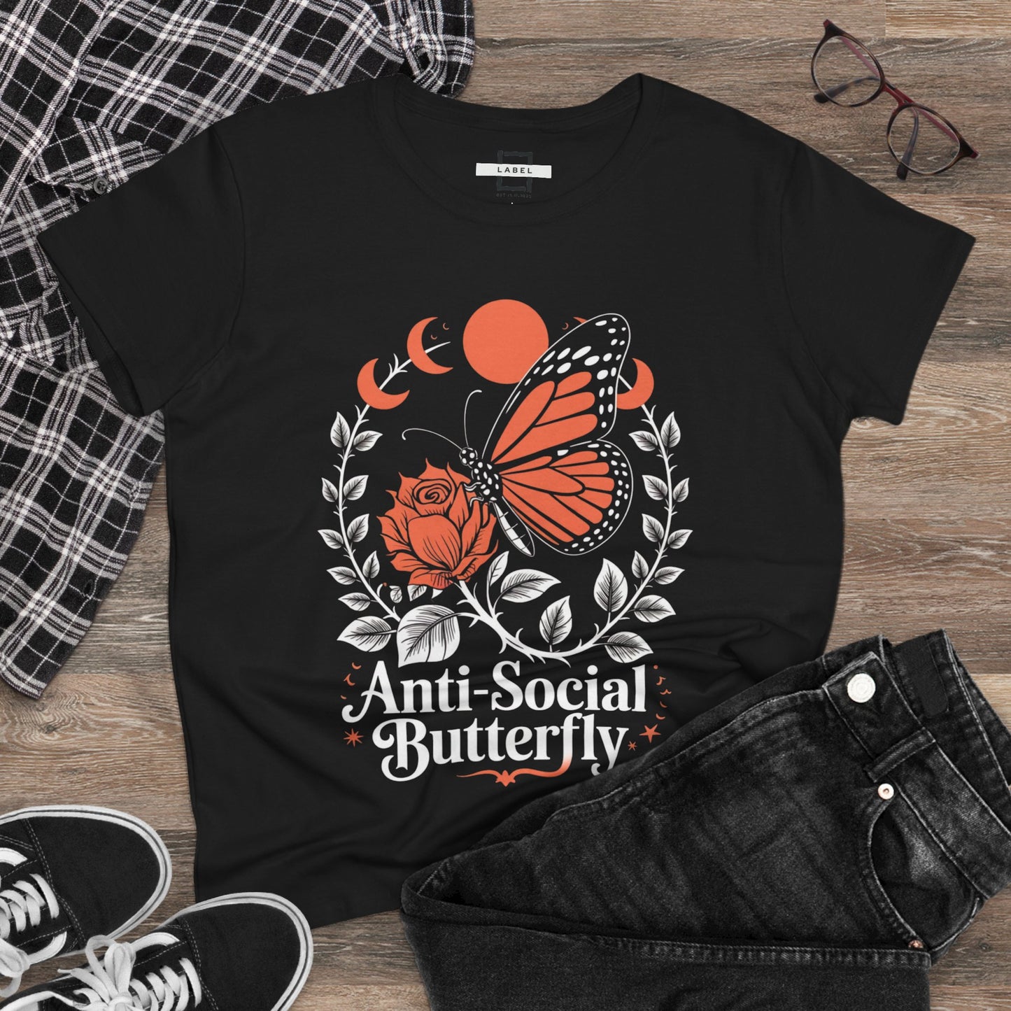 Anti-Social Butterfly — Women's Tee