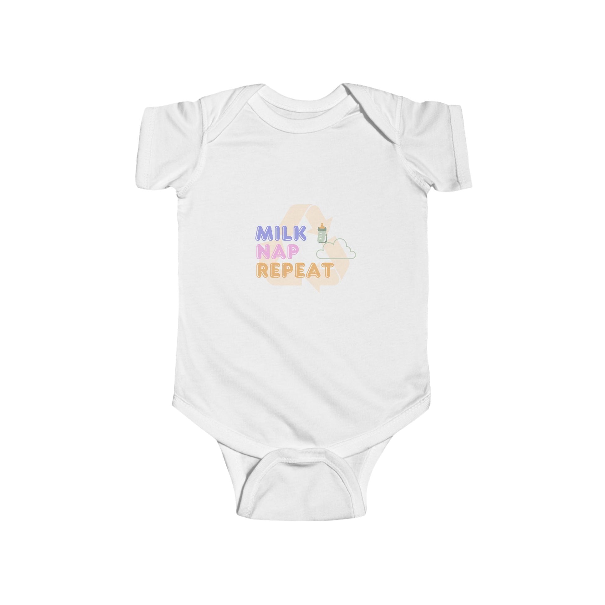 Milk Nap Repeat Infant Bodysuit — LABEL