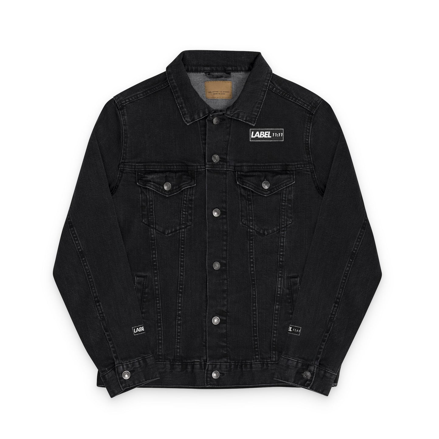 Embroidered Unisex Denim Jacket — LABEL
