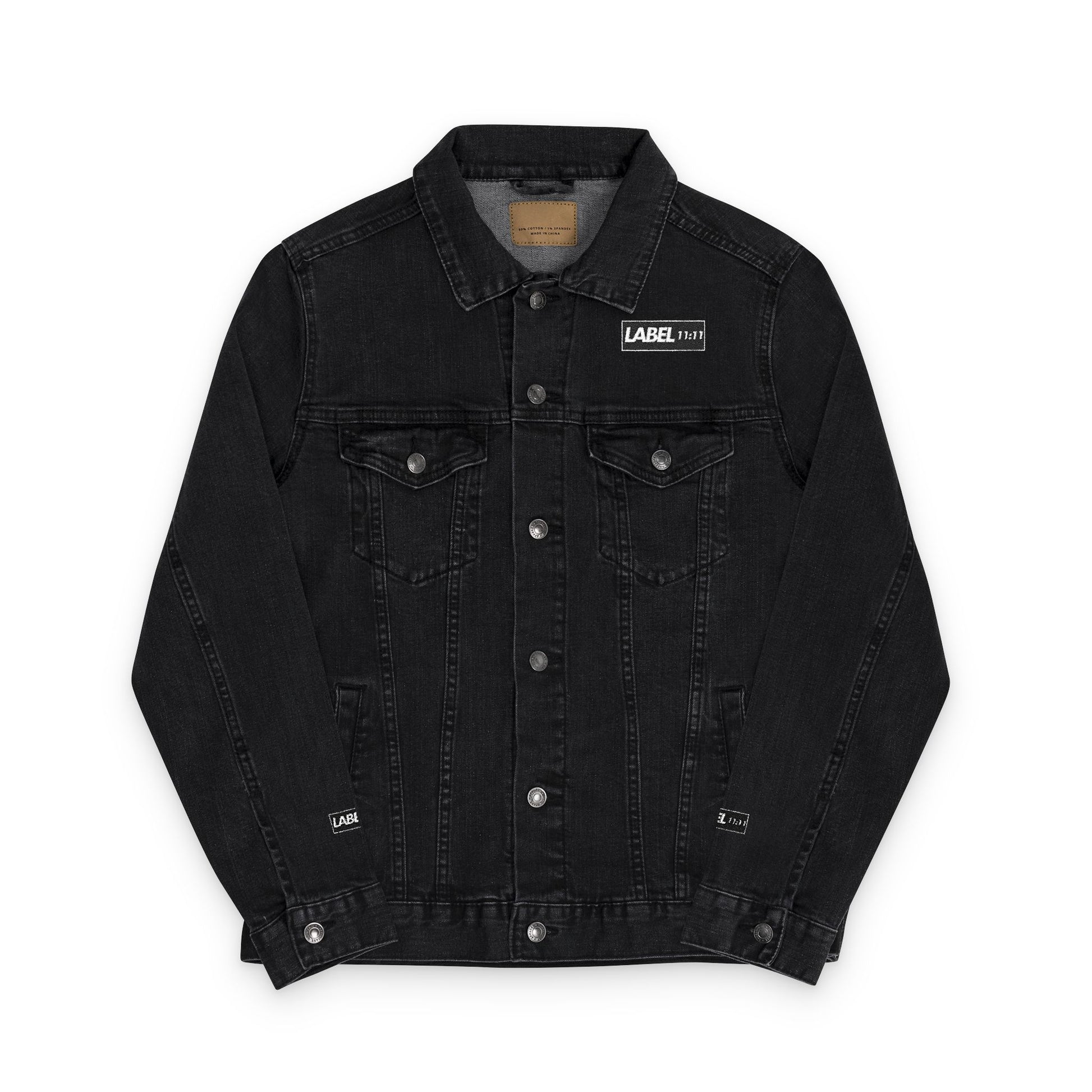 Embroidered Unisex Denim Jacket — LABEL