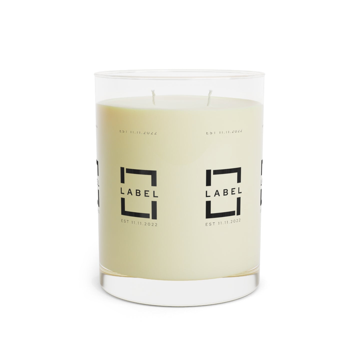 LABEL — Full Glass Candle