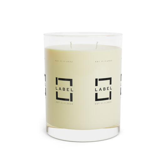 LABEL — Full Glass Candle