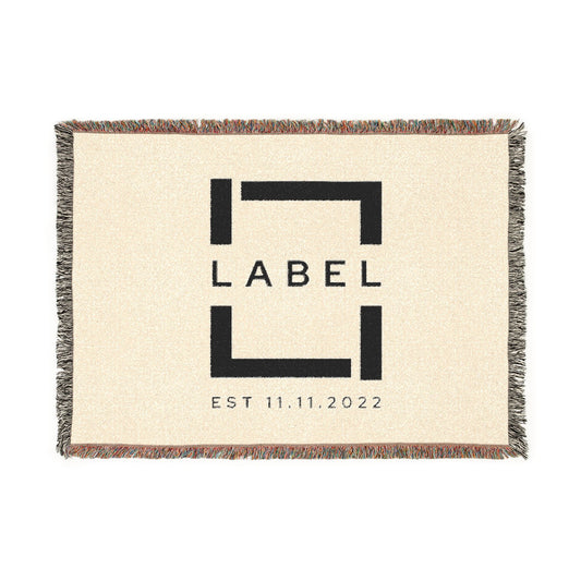 LABEL — Woven Blanket