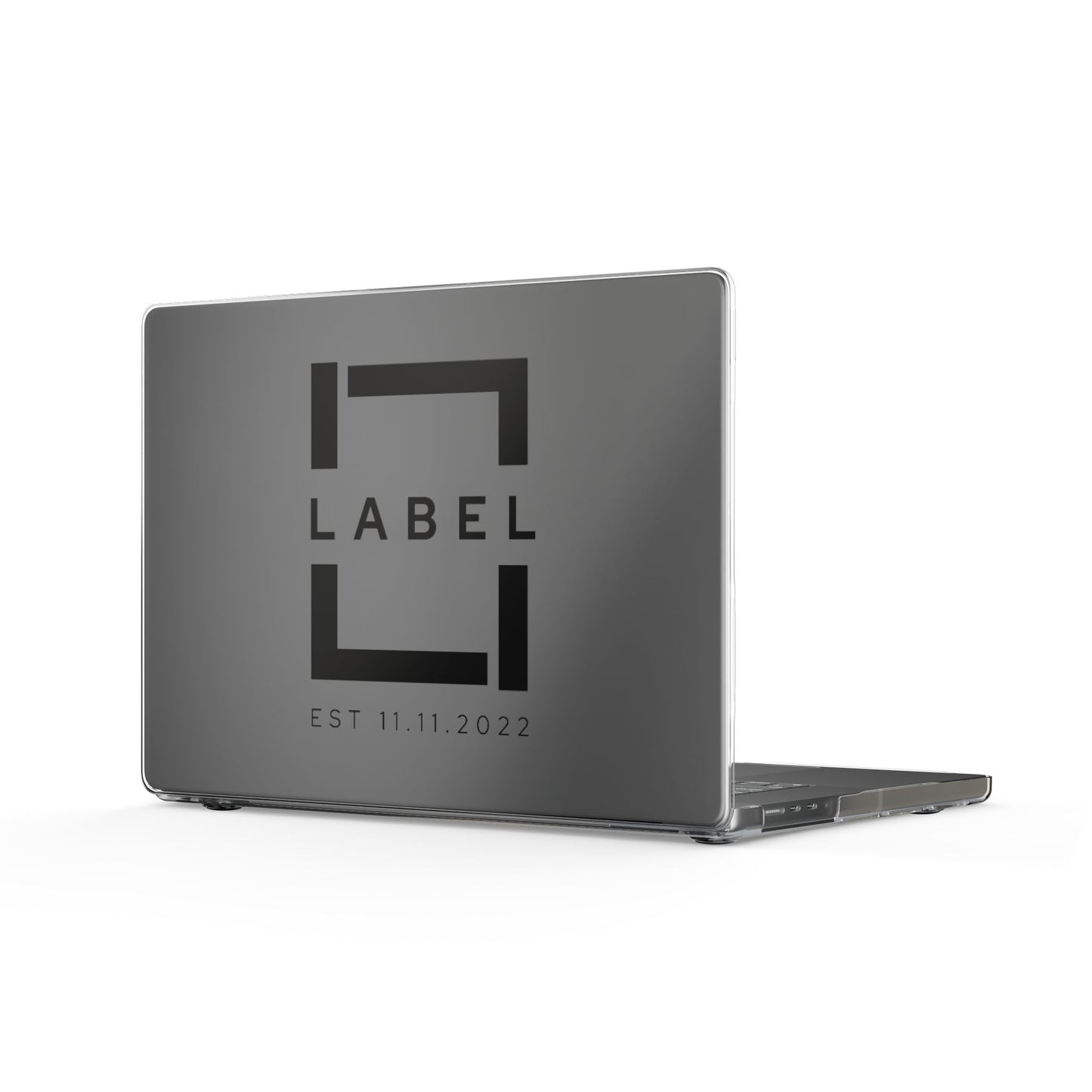 LABEL — Clear MacBook Case