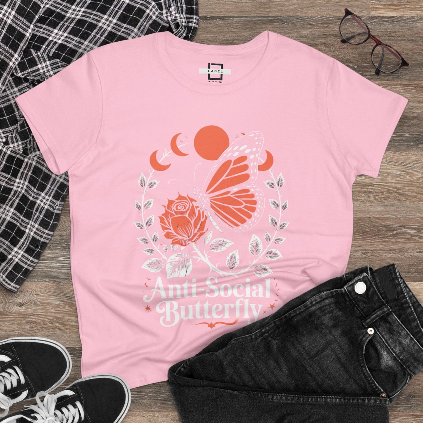 Anti-Social Butterfly — Women's Tee
