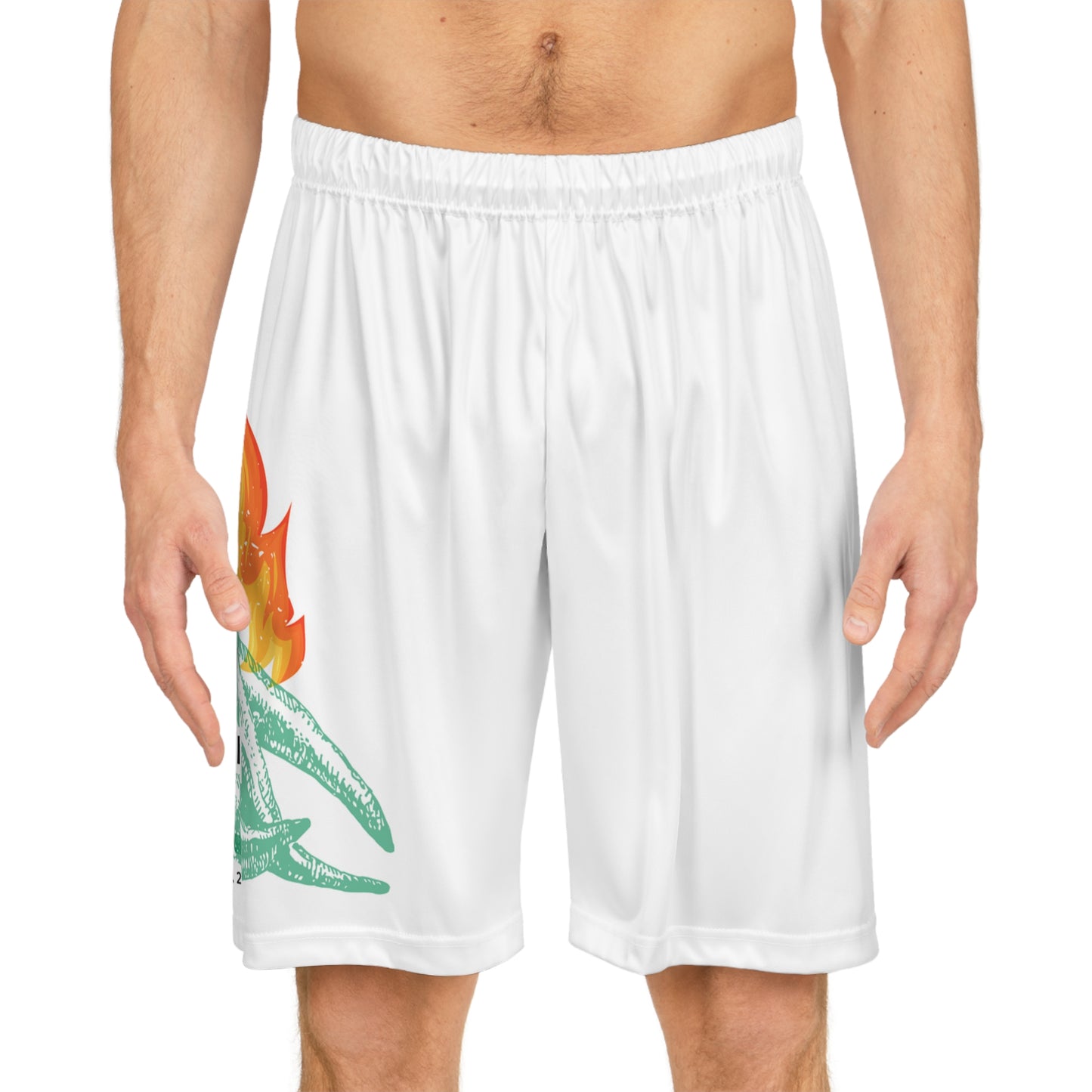 Flame — Basketball Shorts