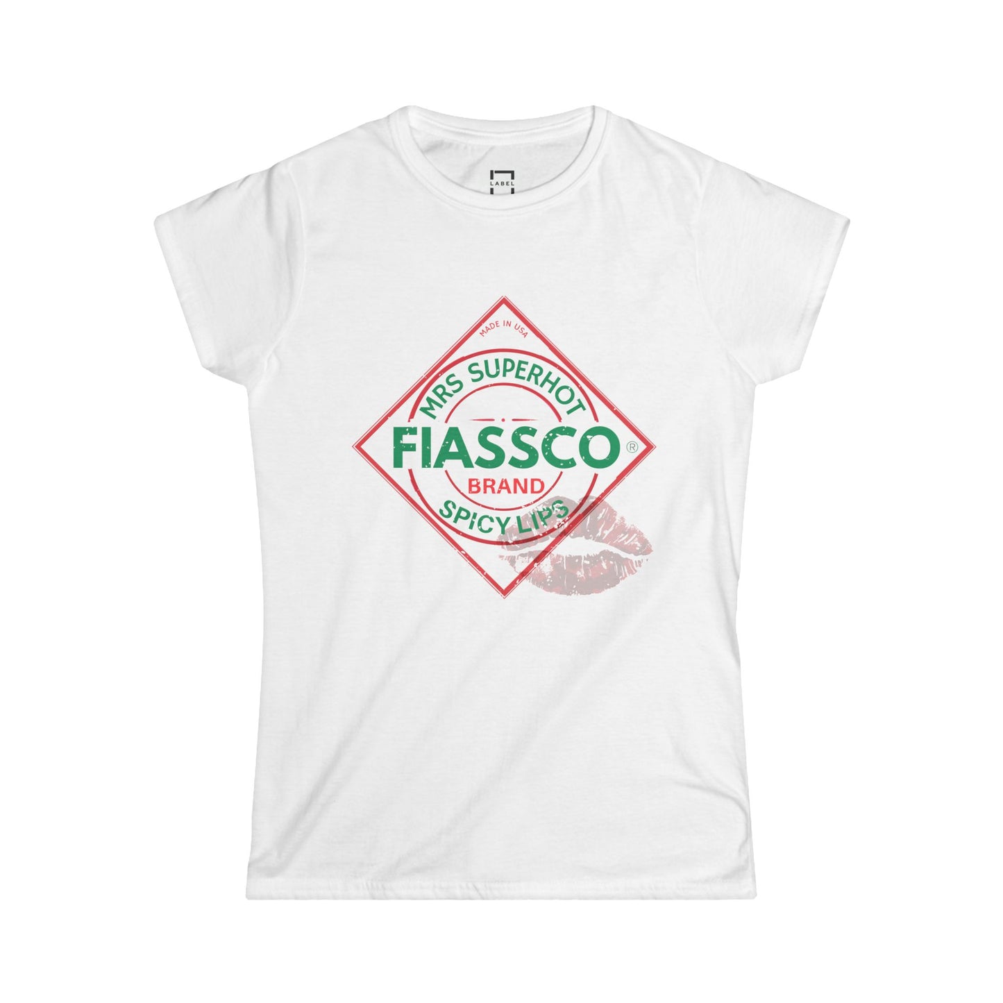 Spicy Lips Women's Softstyle Tee — LABEL