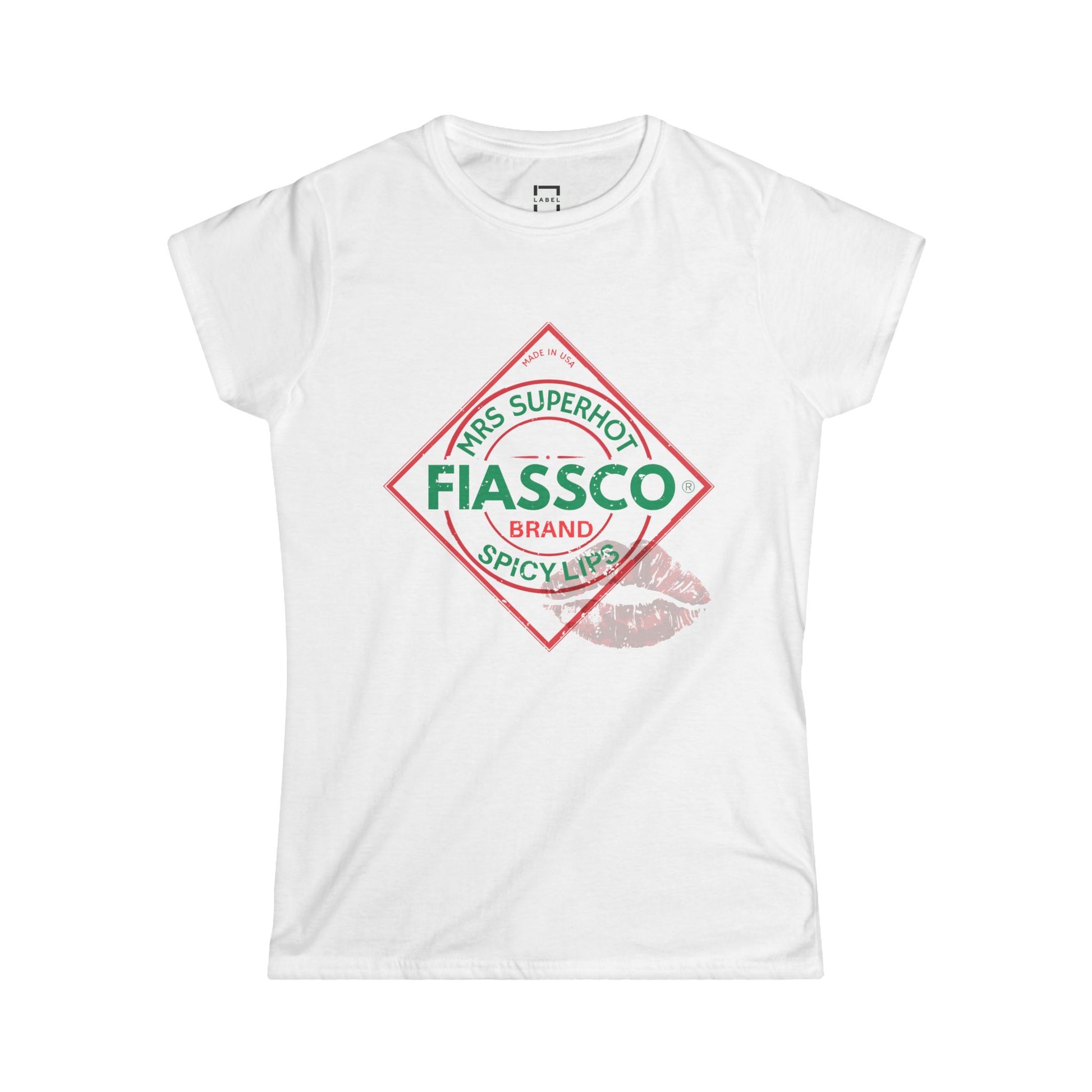 Spicy Lips Women's Softstyle Tee — LABEL